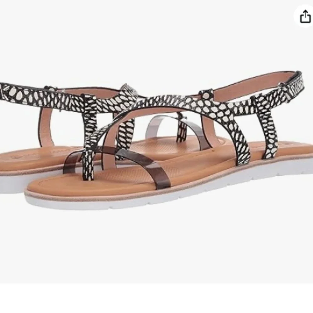 CC Corso Como – Blessia Sandal Black/ White / 9 M